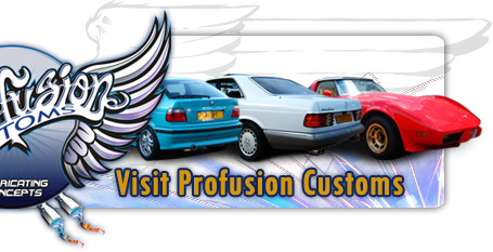 Profusion Customs custom built exhaust from magnaflow magnaflow cat backs